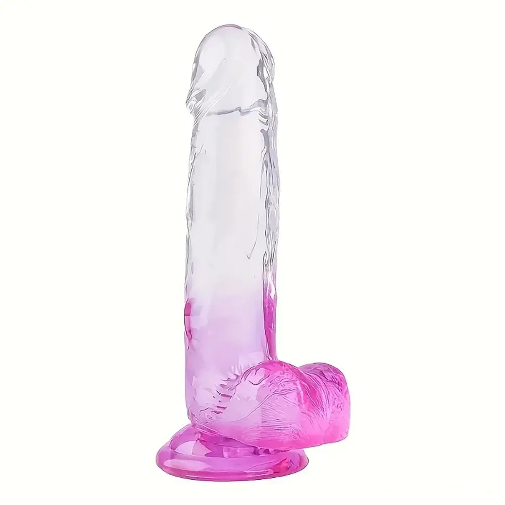 Realistic TPE Jelly Dildo - Lifelike Realistic Dildo