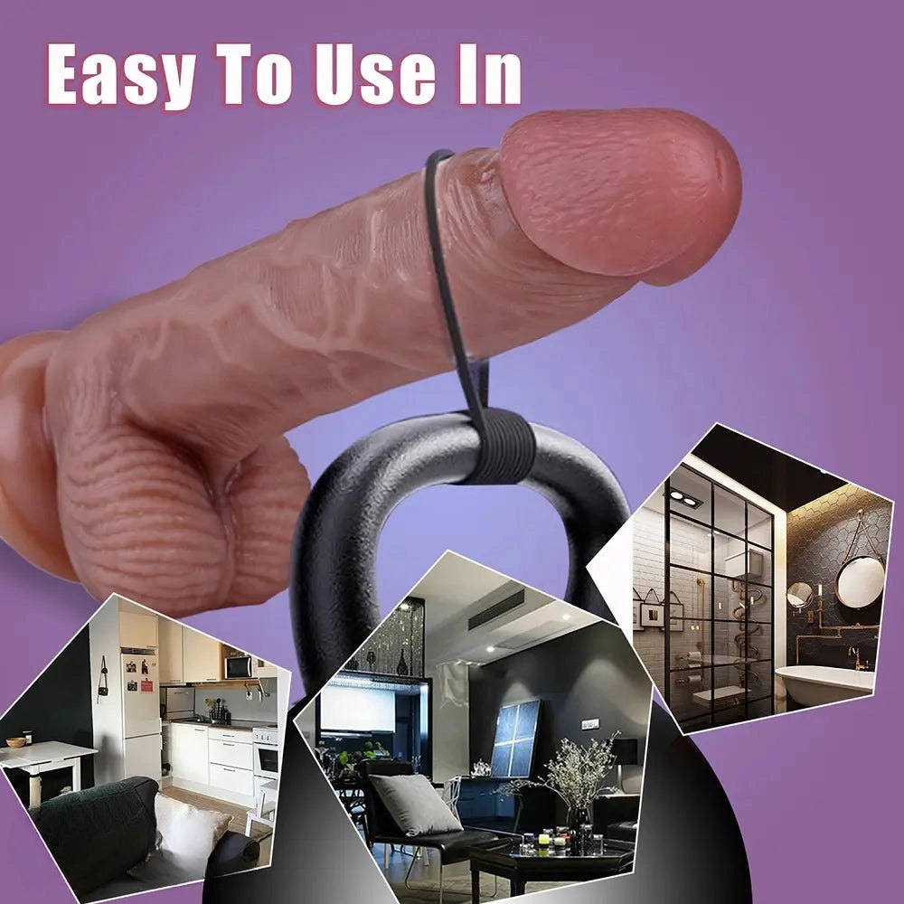 Realistic Veined Dildo S/L - Suction Cup Realistic Dildo