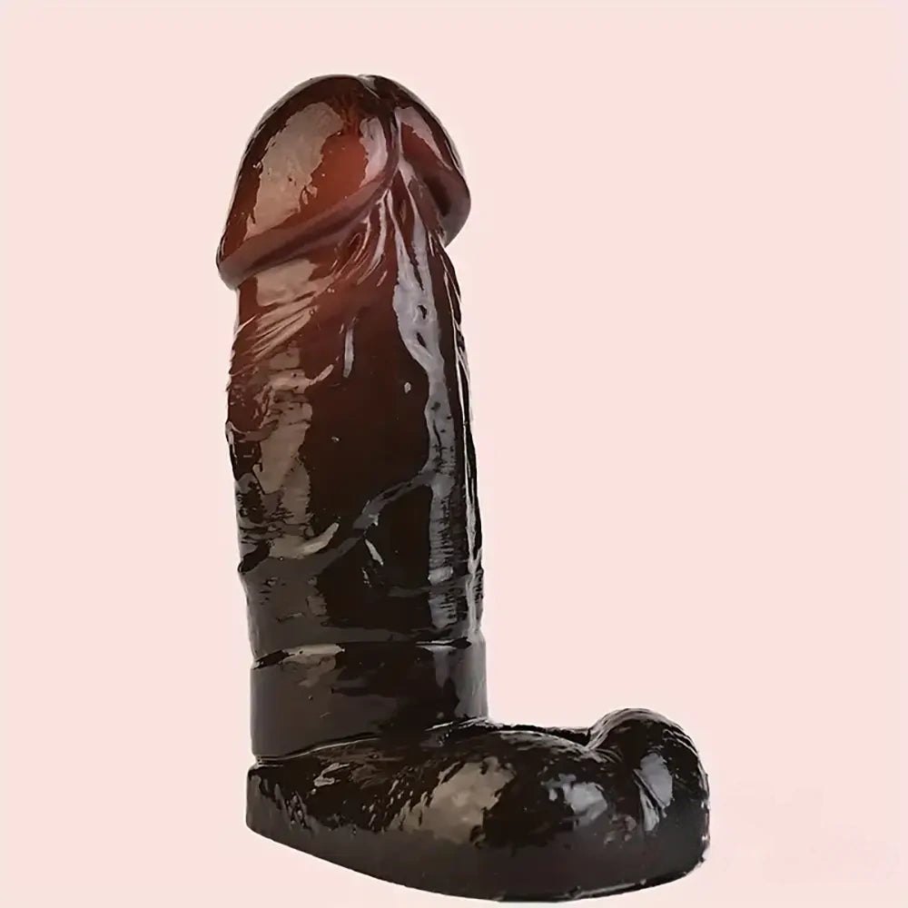 Realistic Veined Silicone Dildo 5in - Realistic Silicone Dildo