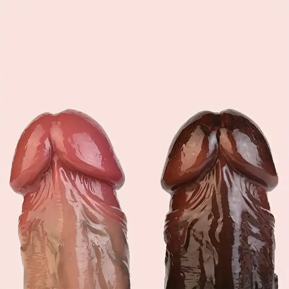 Realistic Veined Silicone Dildo 5in - Realistic Silicone Dildo