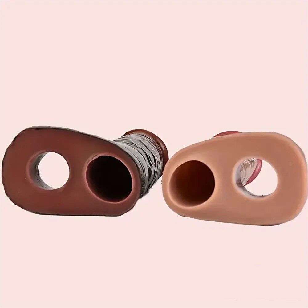 Realistic Veined Silicone Dildo 5in - Realistic Silicone Dildo