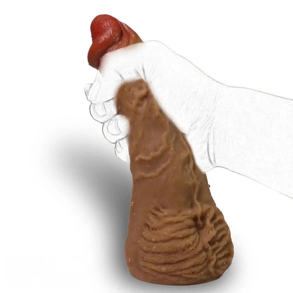 Realistic Veiny Dildo 9.1 in - Big Silicone Dildo