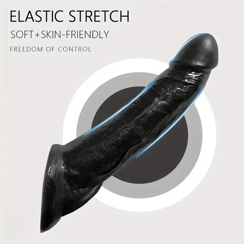 Realistic Wearable Penis Sleeve - PVC Masturbator Sleeve