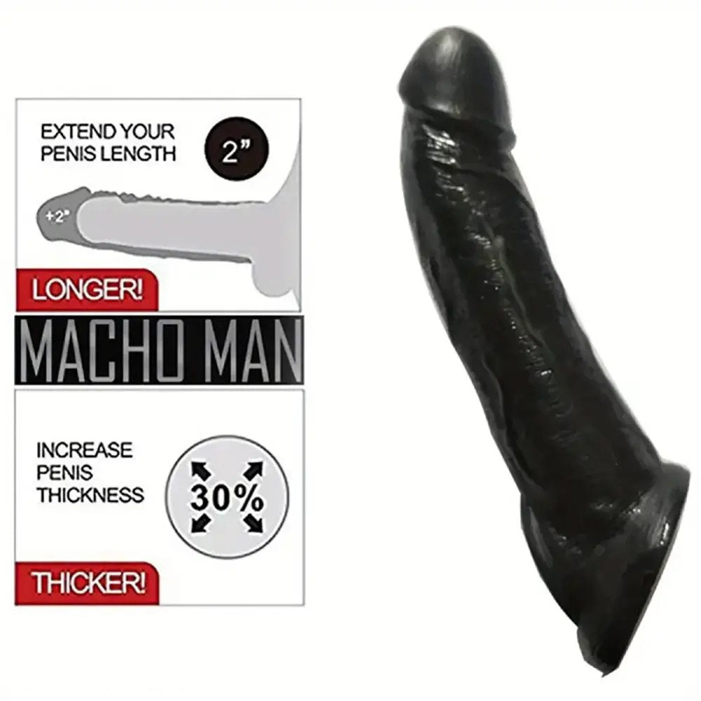 Realistic Wearable Penis Sleeve - PVC Masturbator Sleeve