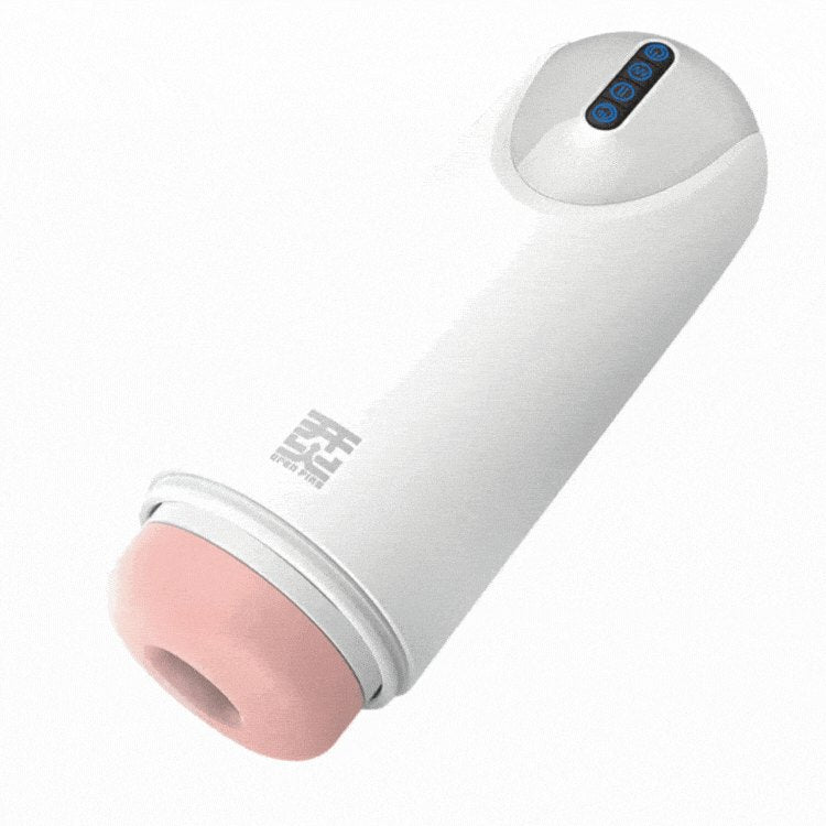 Rechargeable Sucking Vibrator Stroker - Body-Safe Masturbator