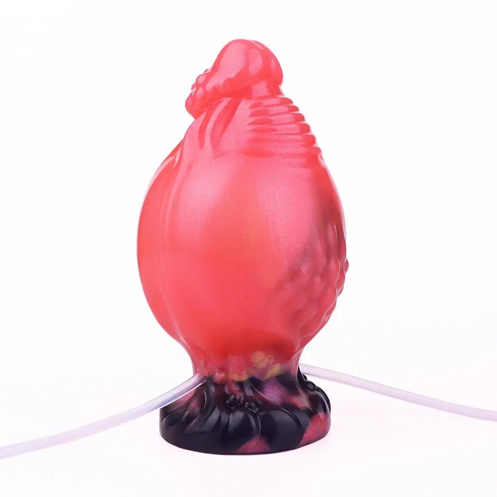 Red Fantasy Squirting Dildo 5.51in - Silicone Fantasy Dildo