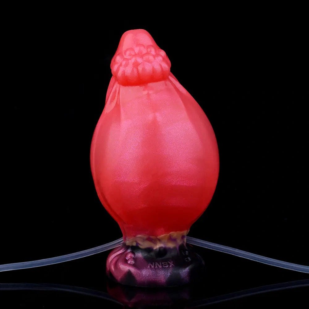 Red Fantasy Squirting Dildo 5.51in - Silicone Fantasy Dildo