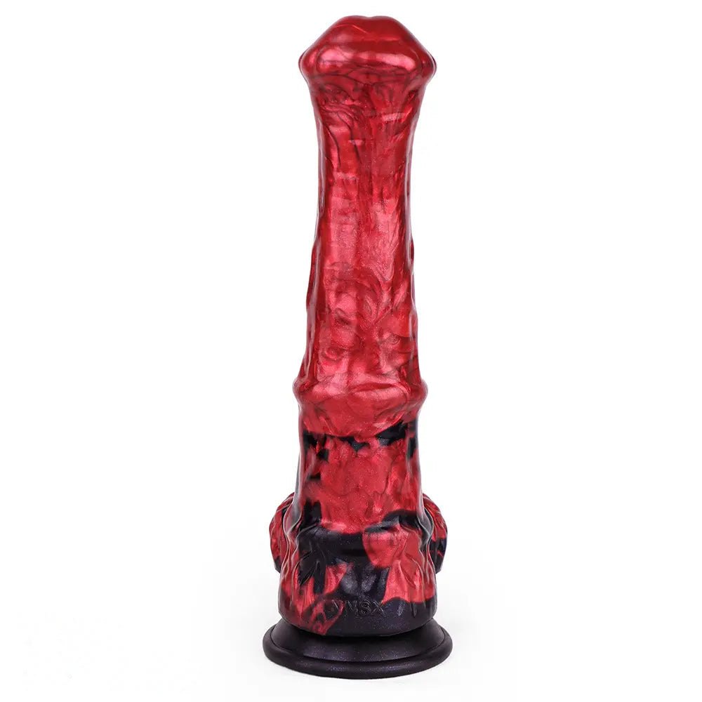 Red Marble Curved G-Spot Dildo - G Spot Dildo Pick