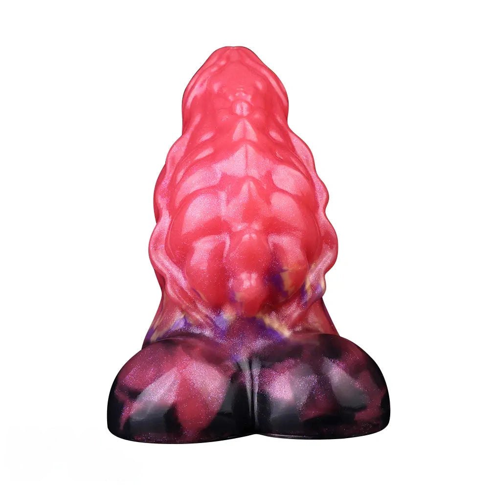 Red Fantasy Monster Dildo - Silicone Fantasy Monster Dildo
