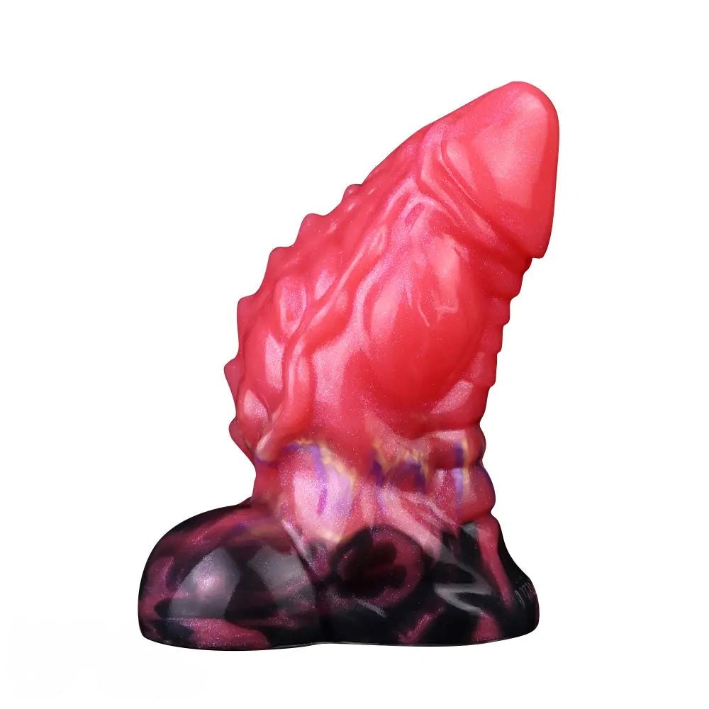 Red Fantasy Monster Dildo - Silicone Fantasy Monster Dildo