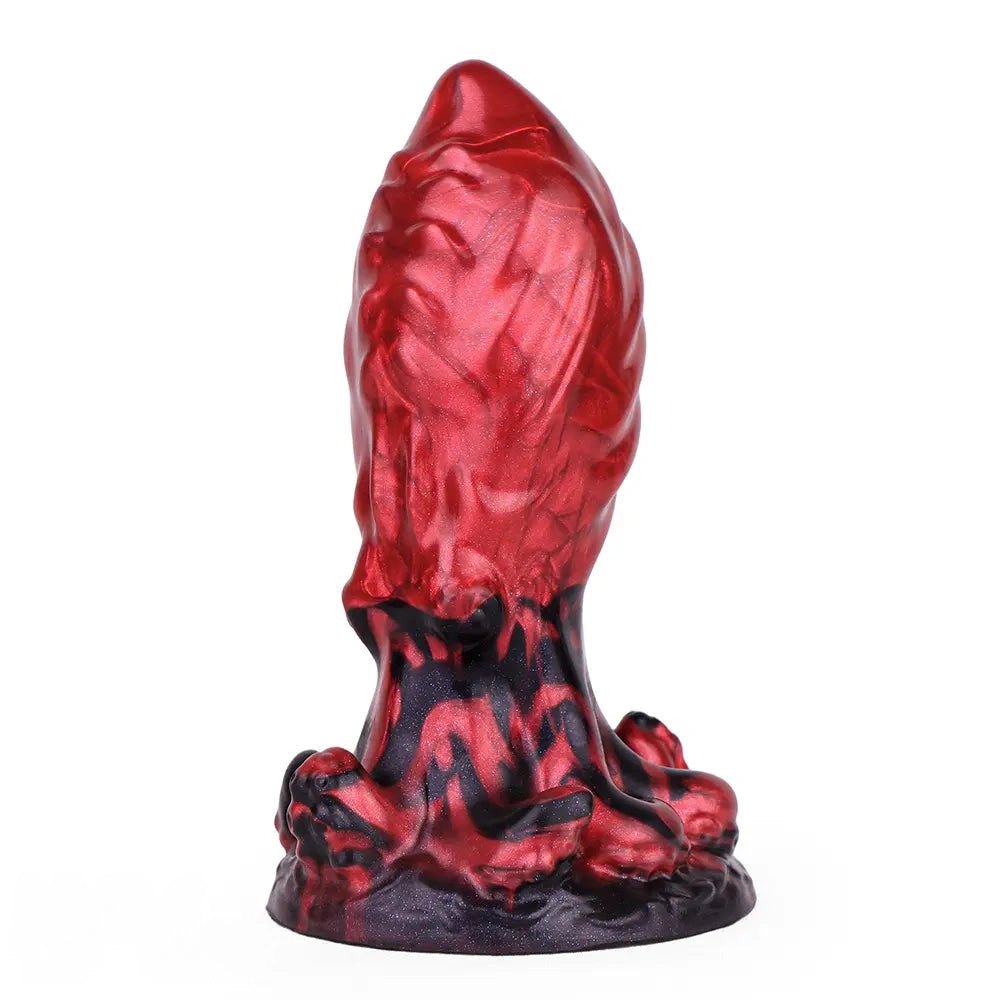 Red Tentacle Fantasy Dildo - Fantasy Monster Dragon Dildo
