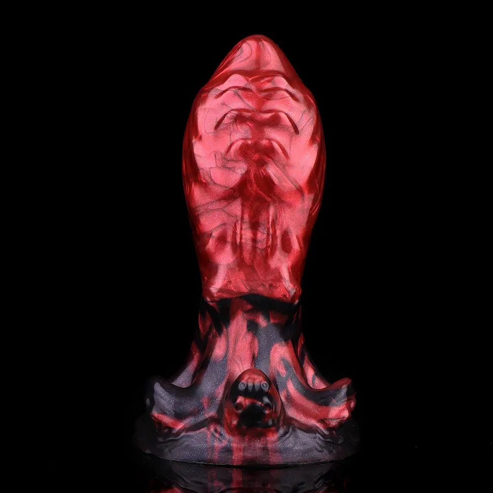 Red Tentacle Fantasy Dildo - Fantasy Monster Dragon Dildo
