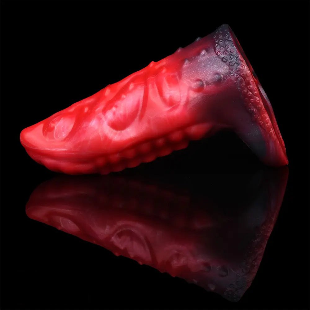 Red Tentacle Hollow Fantasy Sleeve - Silicone Fantasy Dildo