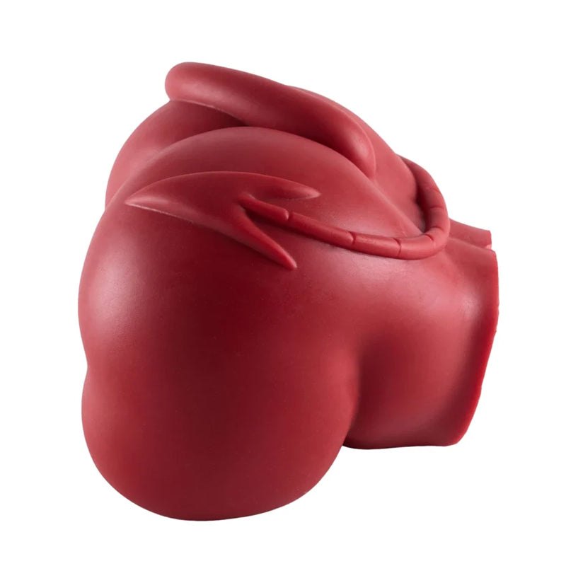 Red Tribal Curvy Torso Doll - Dual-Channel Torso Sex Doll