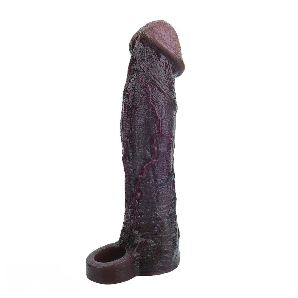 Reinforced Realistic Dildo Sleeve - Big Silicone Sleeve