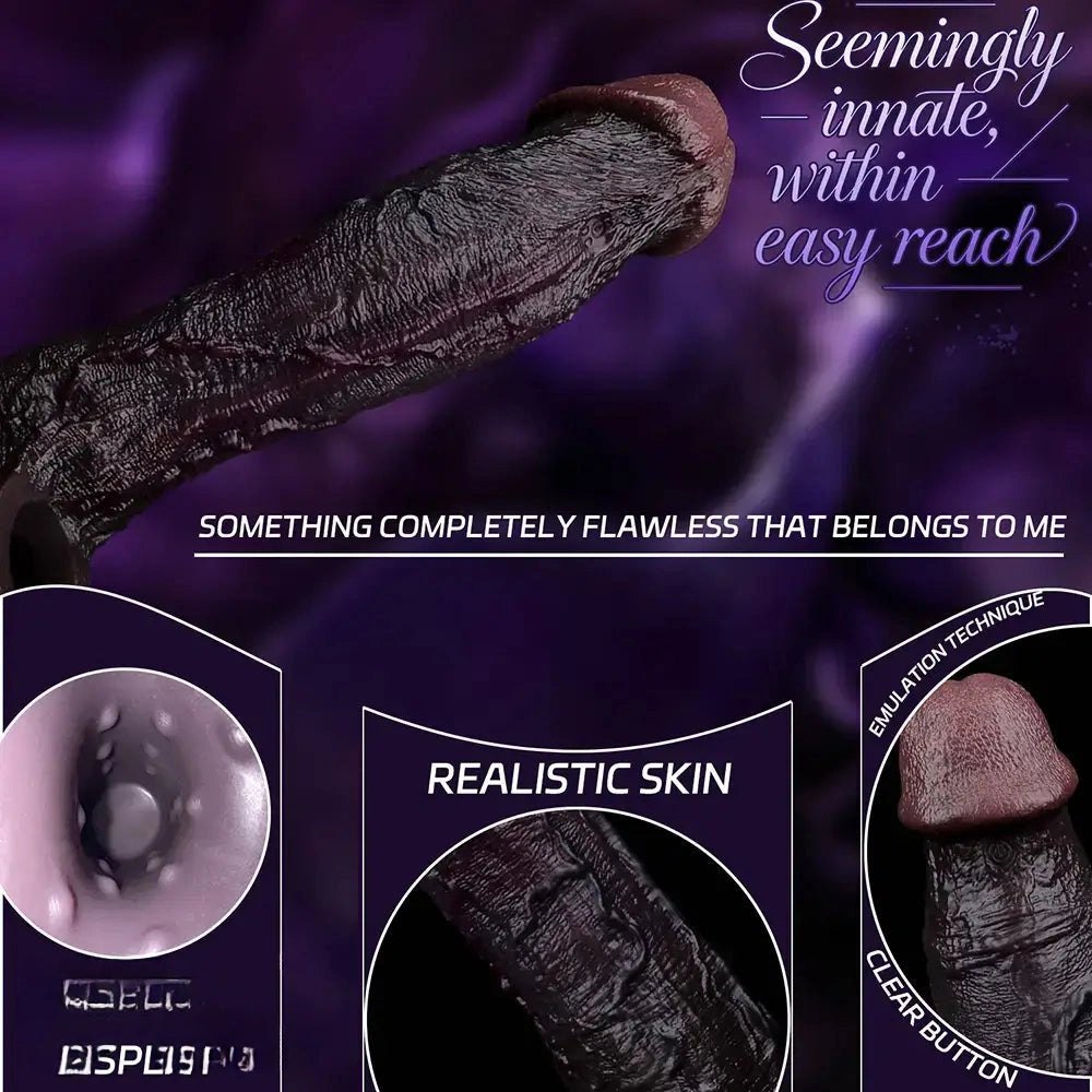Reinforced Realistic Dildo Sleeve - Big Silicone Sleeve