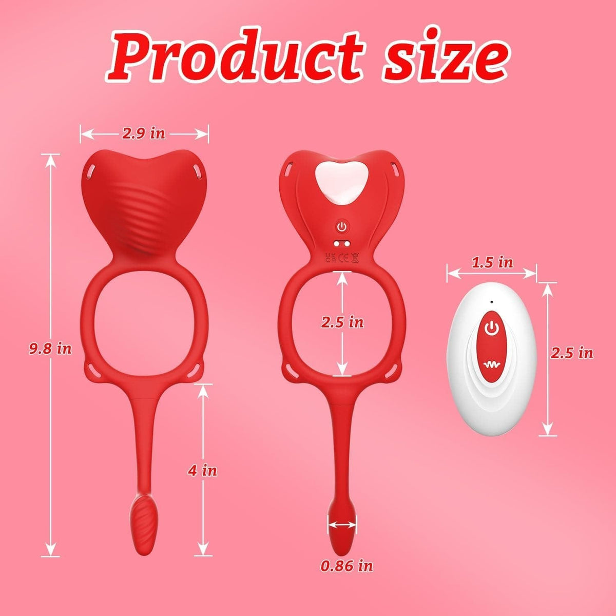 Remote Control Wearable Panty Vibrator - Couples Wear Toy
