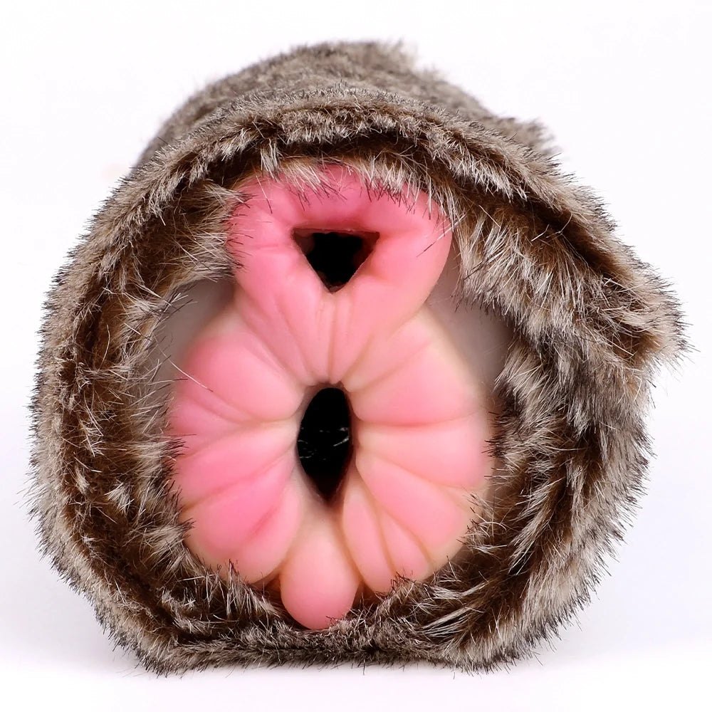 Removable Sleeve Tabby Masturbator - Furry Male Masturbator