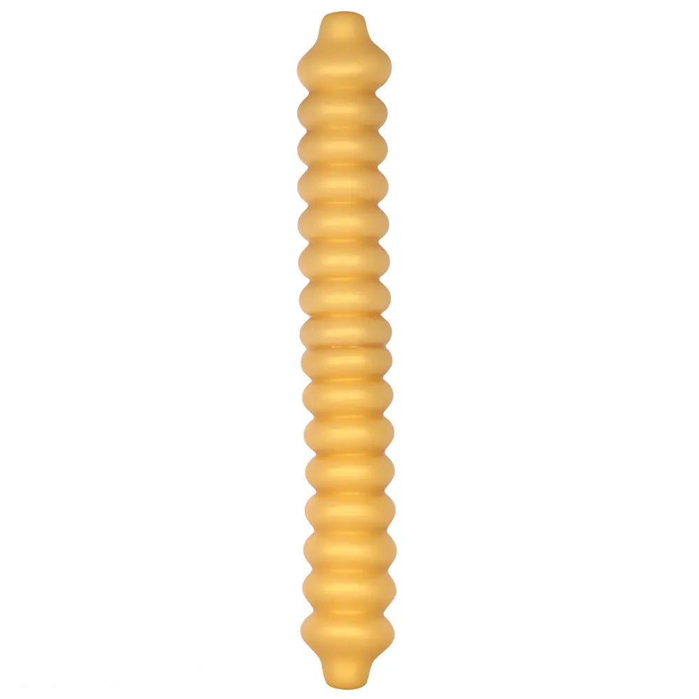 Ribbed Anal Dildo 19.7in - Thick Anal Beads Dildo