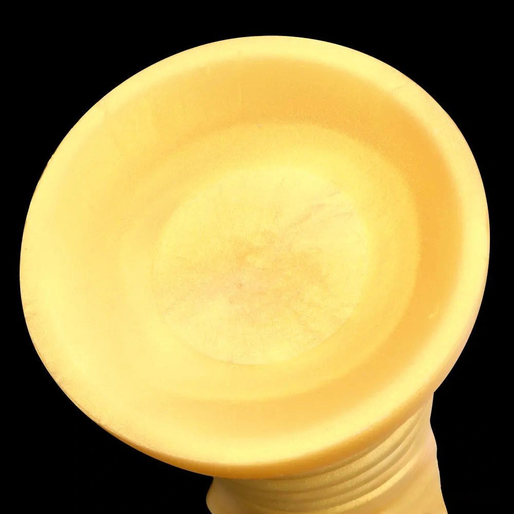 Ribbed Anal Dildo 7.08in - Ribbed Silicone Anal Dildo