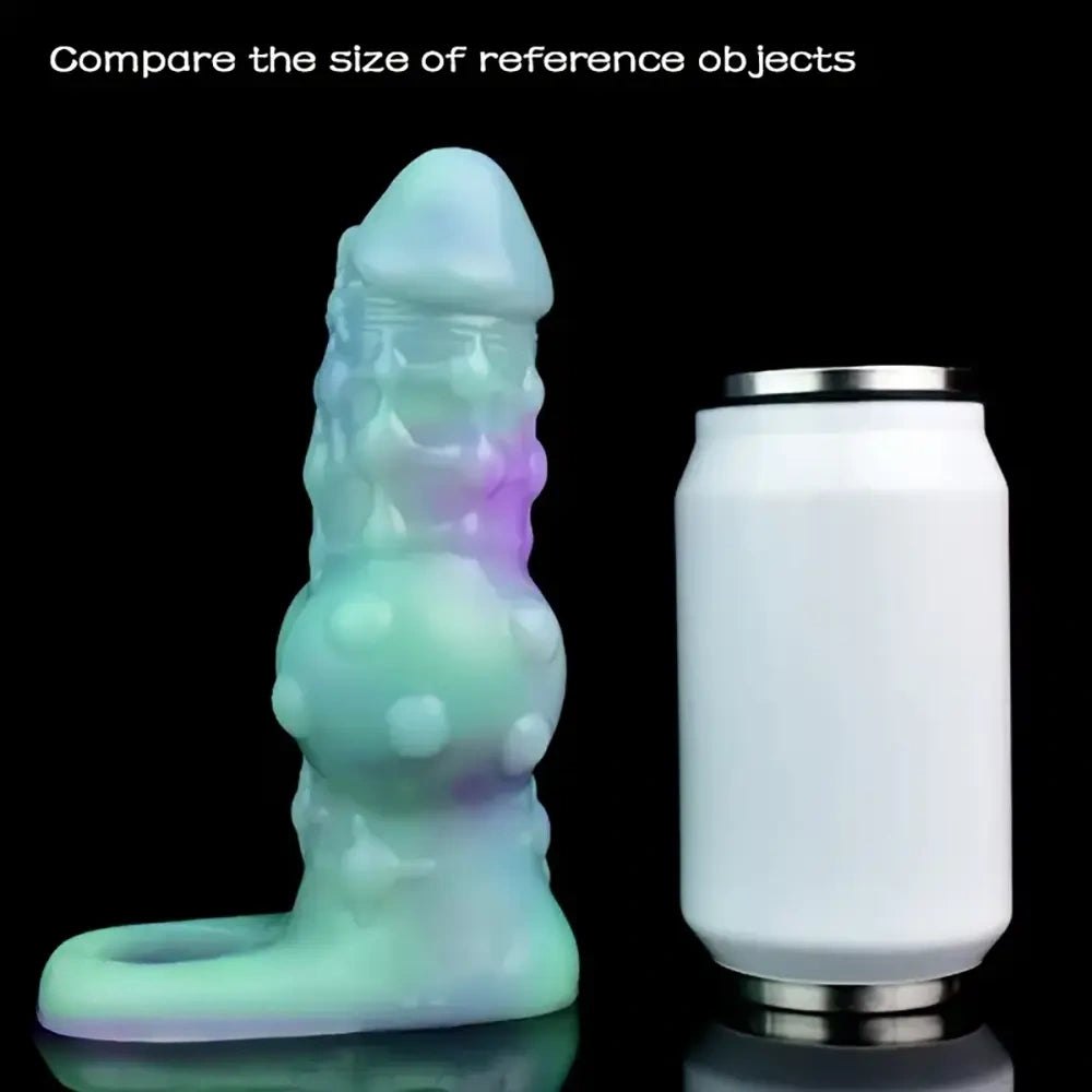 Ribbed Bump-Textured Penis Sleeve - Masturbator Sleeve