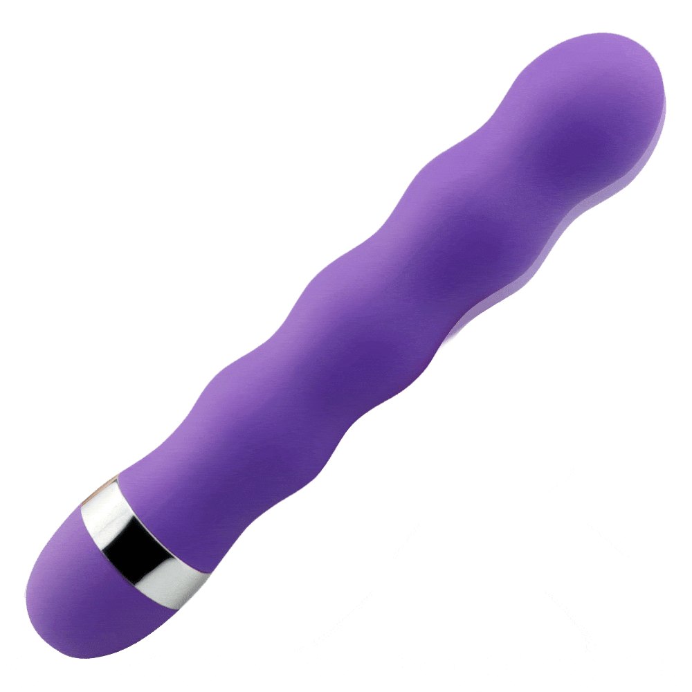 Ribbed G-Spot Anal Vibrator - Triple Stimulation Vibrator