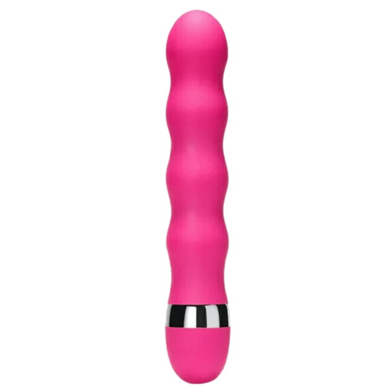 Ribbed G-Spot Anal Vibrator - Triple Stimulation Vibrator