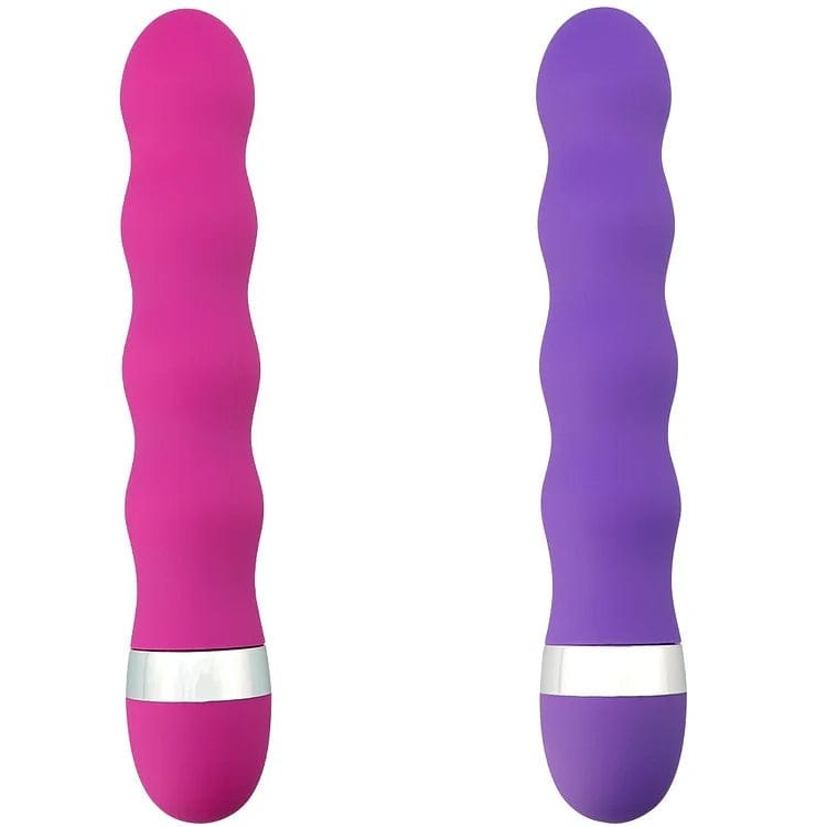 Ribbed G-Spot Anal Vibrator - Triple Stimulation Vibrator
