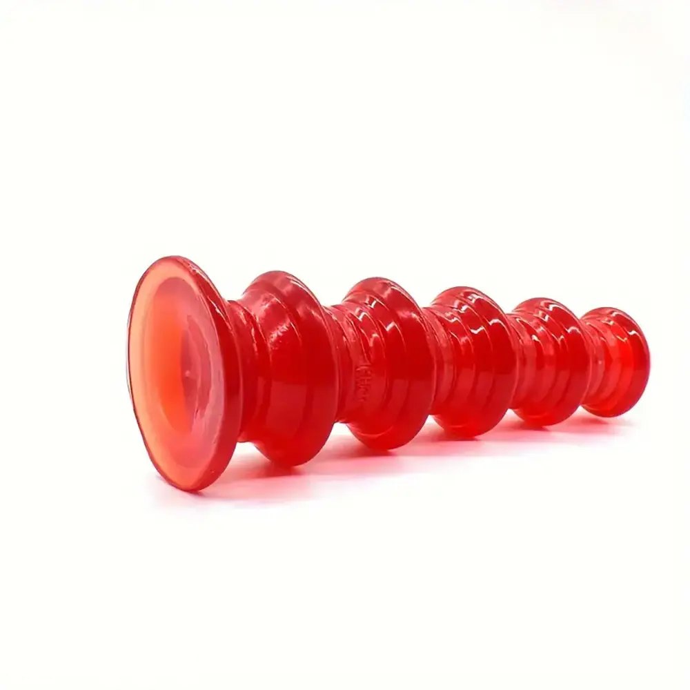 Ribbed Graduated Anal Dildo - Ribbed Anal Dildo