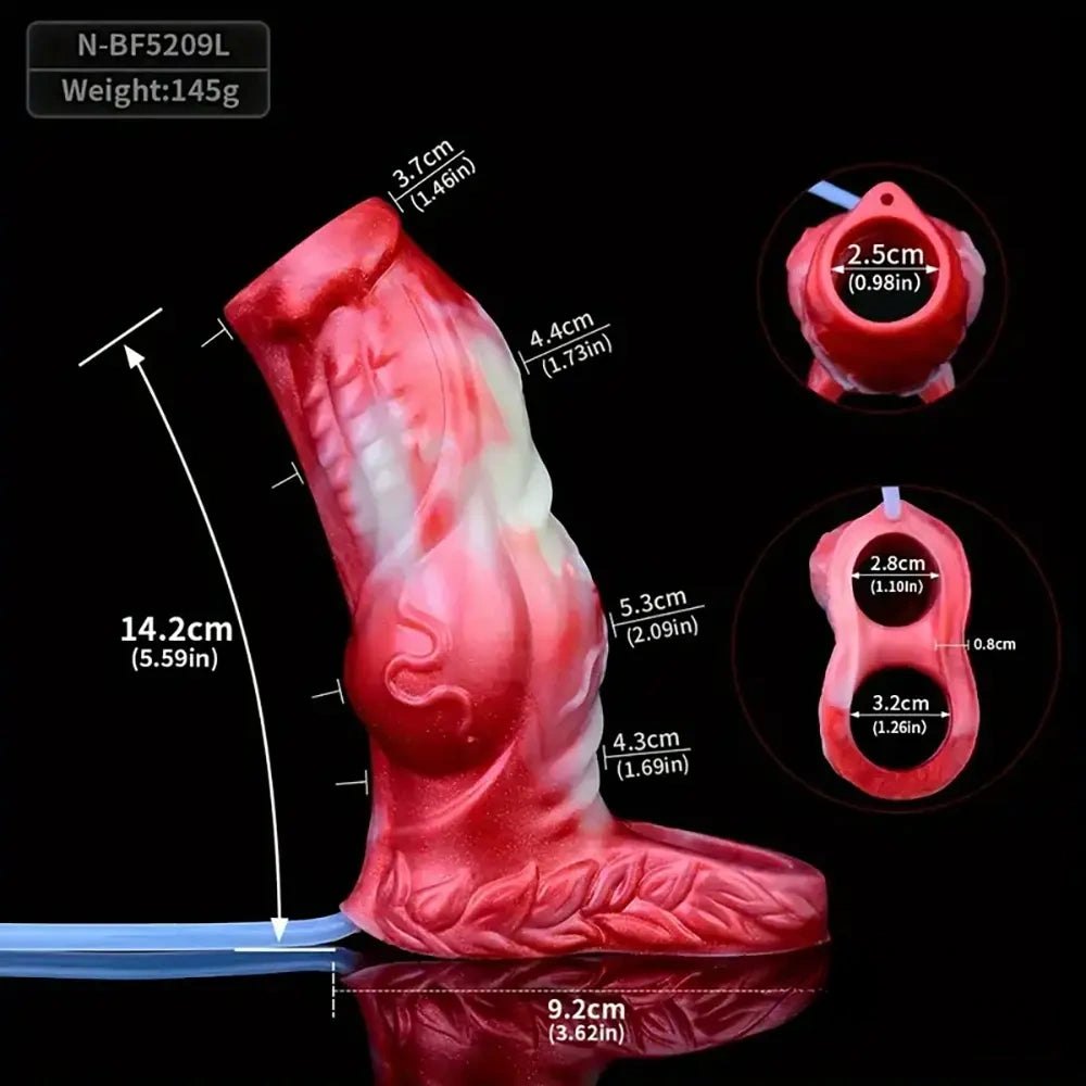 Ribbed Monster Sleeve Dildo M/L - Fantasy Monster Sleeve
