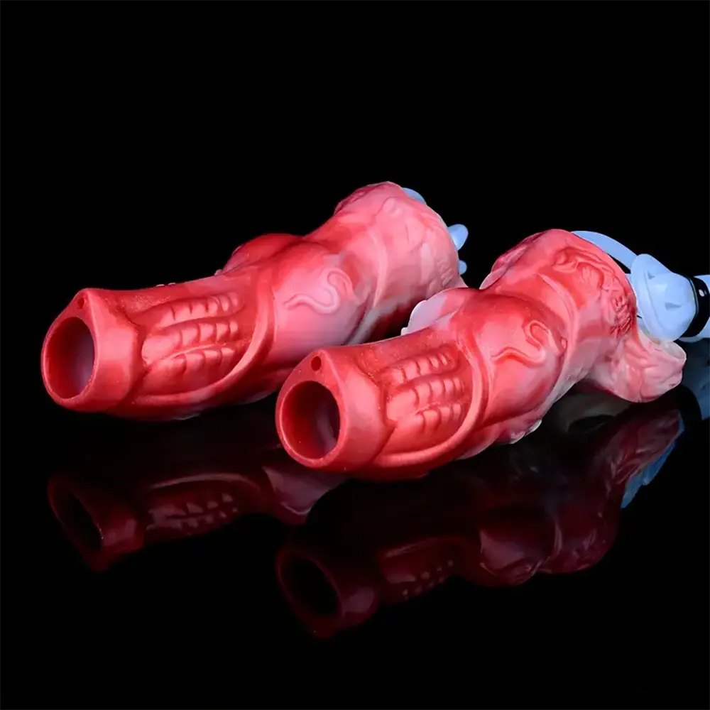 Ribbed Monster Sleeve Dildo M/L - Fantasy Monster Sleeve