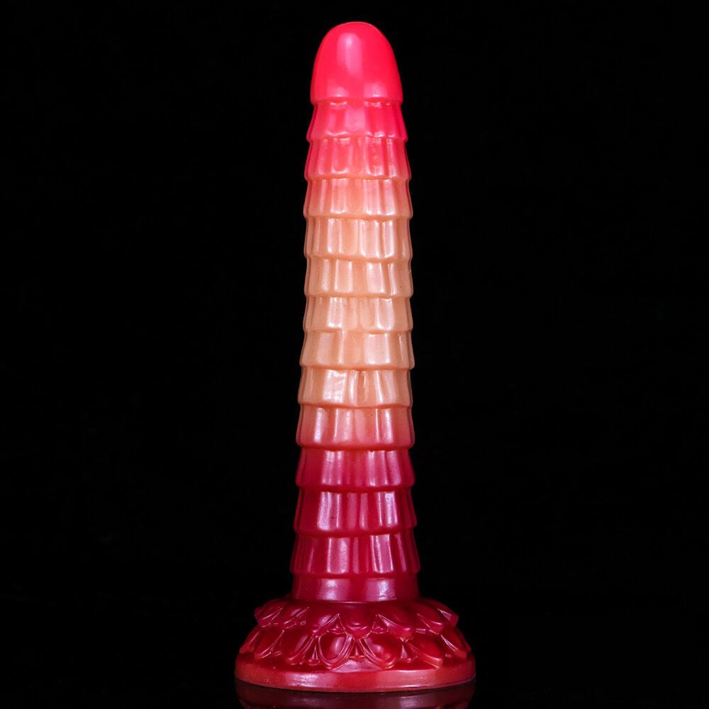 Ribbed Ombre Animal Dildo - Horse Dildo Toy Pick