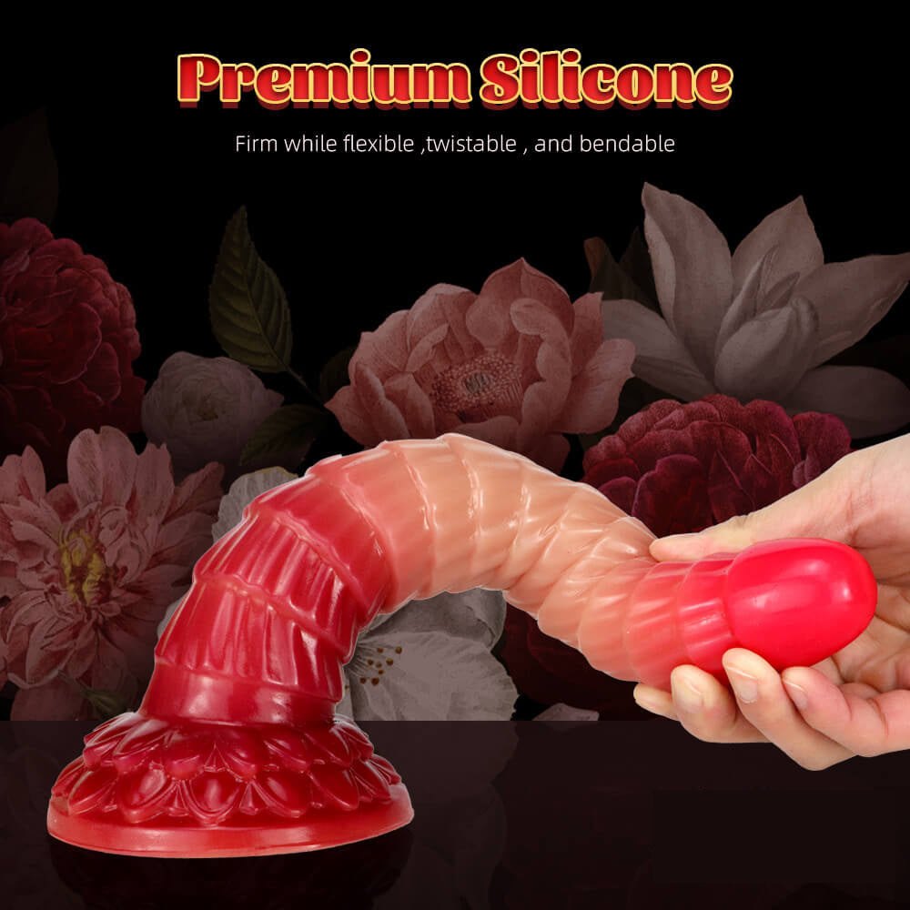 Ribbed Ombre Animal Dildo - Horse Dildo Toy Pick
