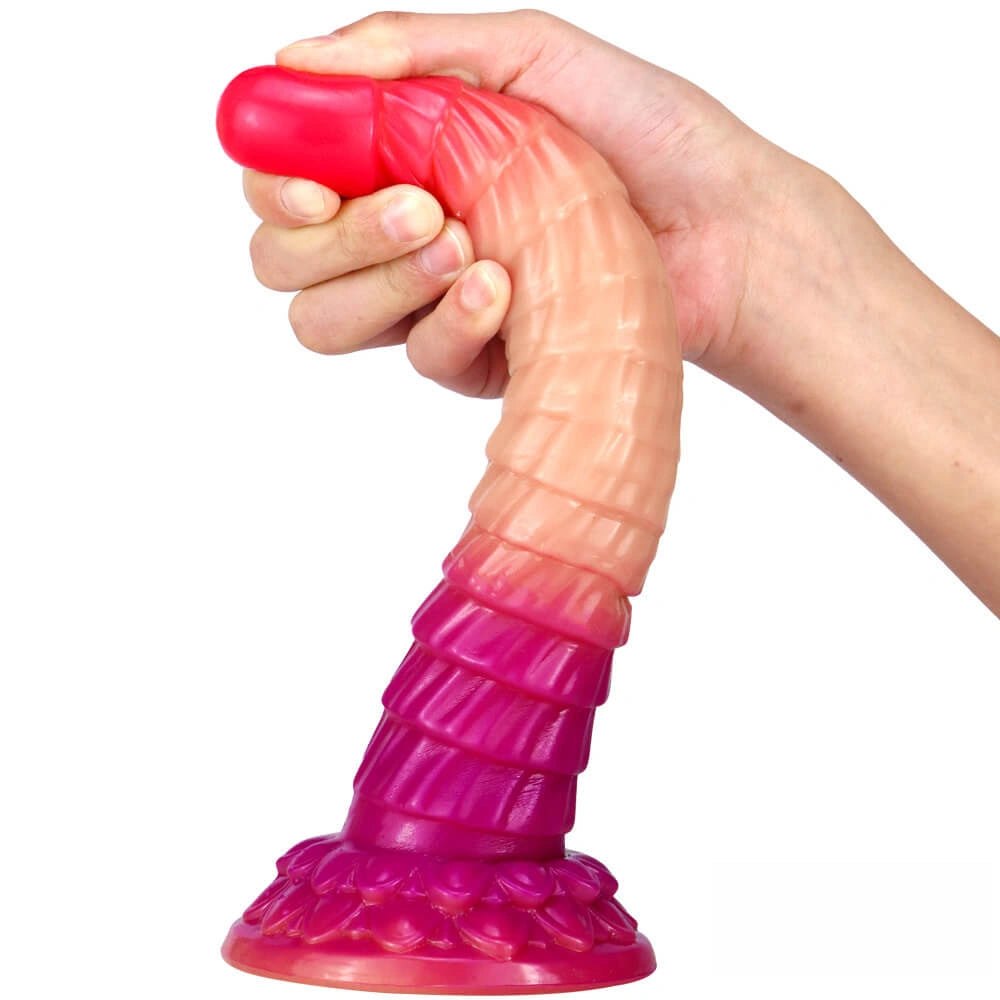 Ribbed Ombre Animal Dildo - Horse Dildo Toy Pick