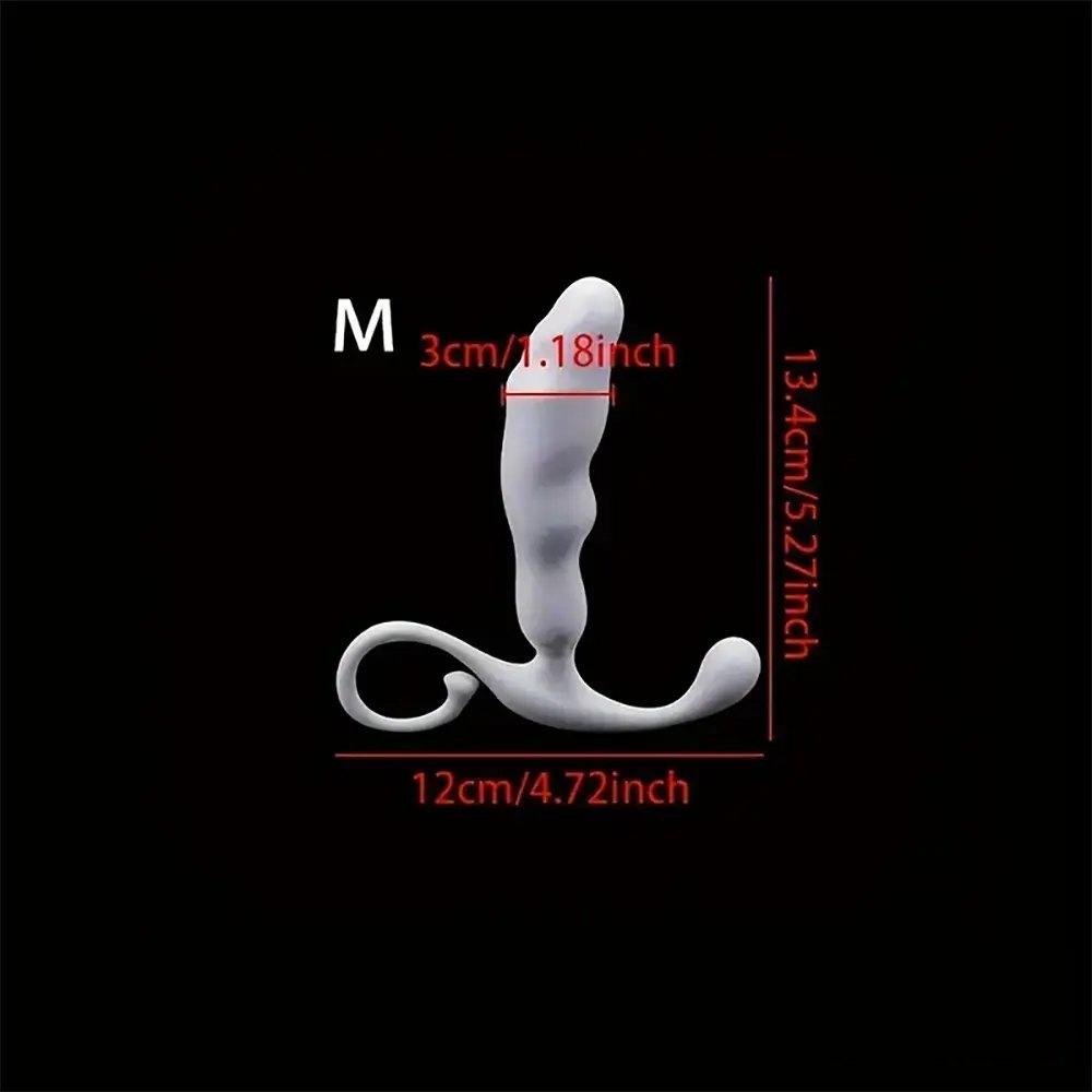 Ribbed Slim TPE Dildo, 3 Sizes - Small Slim Dildo
