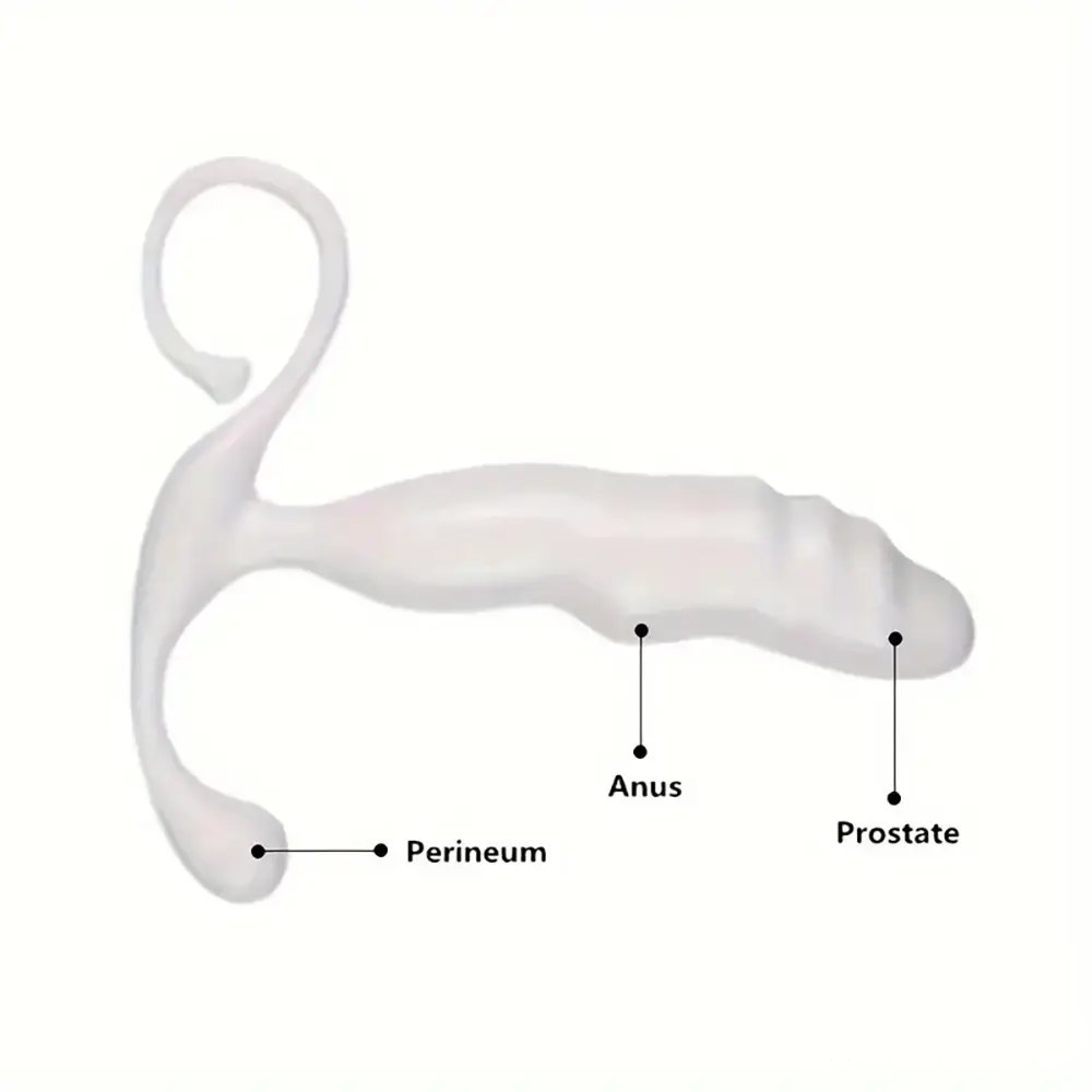 Ribbed Slim TPE Dildo, 3 Sizes - Small Slim Dildo