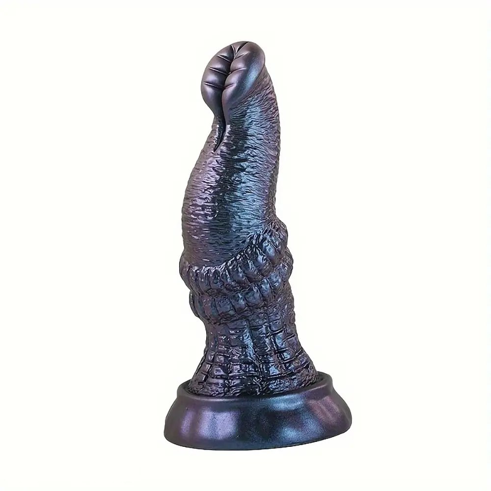Ribbed Trunk Fantasy Dildo - Silicone Animal Dildo