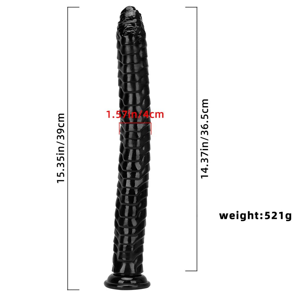 Ribbed Veined Realistic Dildo - Lifelike Veined Dildo