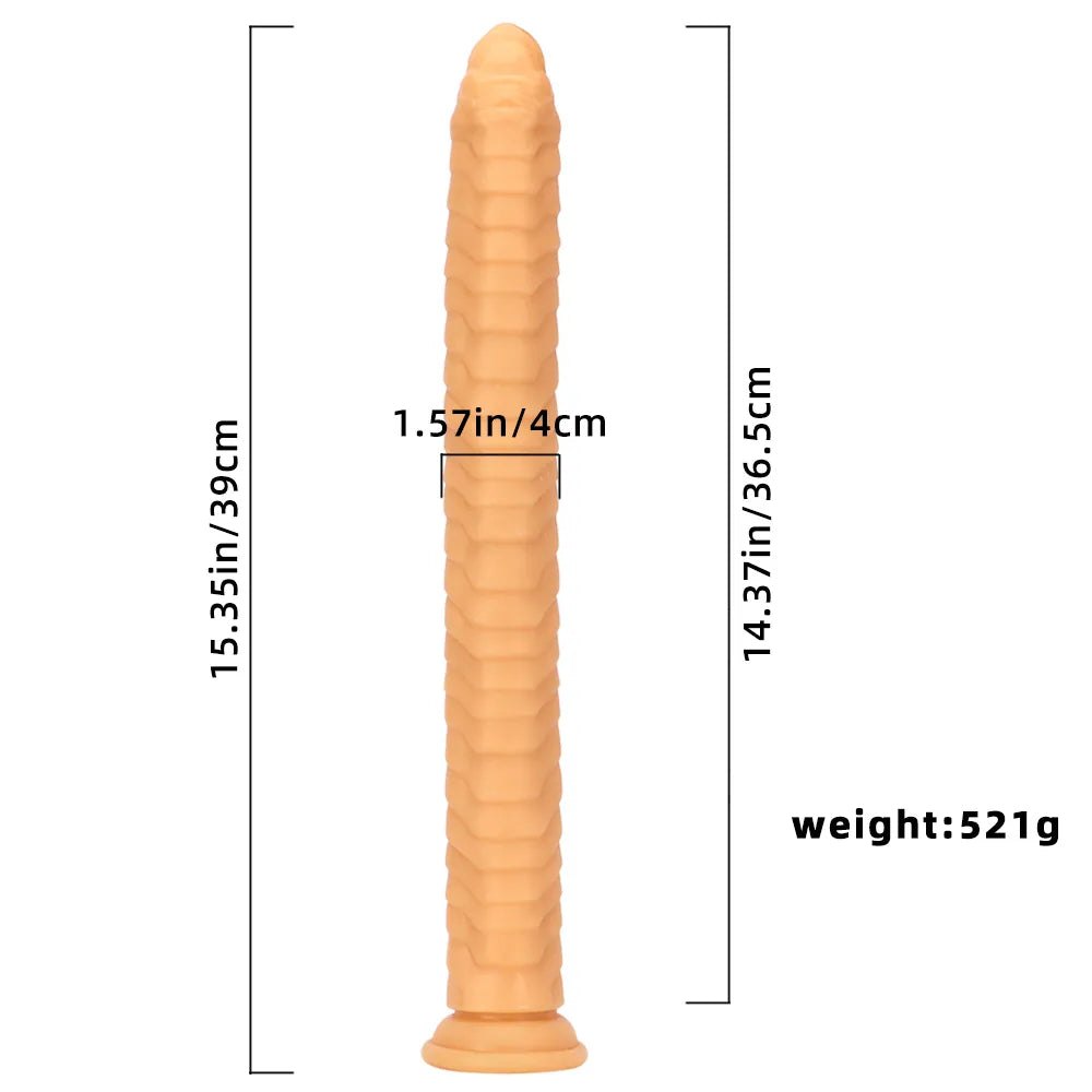 Ribbed Veined Realistic Dildo - Lifelike Veined Dildo
