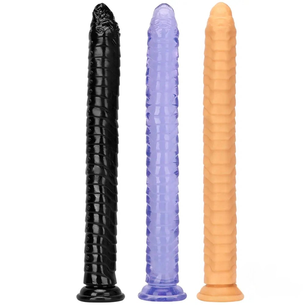 Ribbed Veined Realistic Dildo - Lifelike Veined Dildo