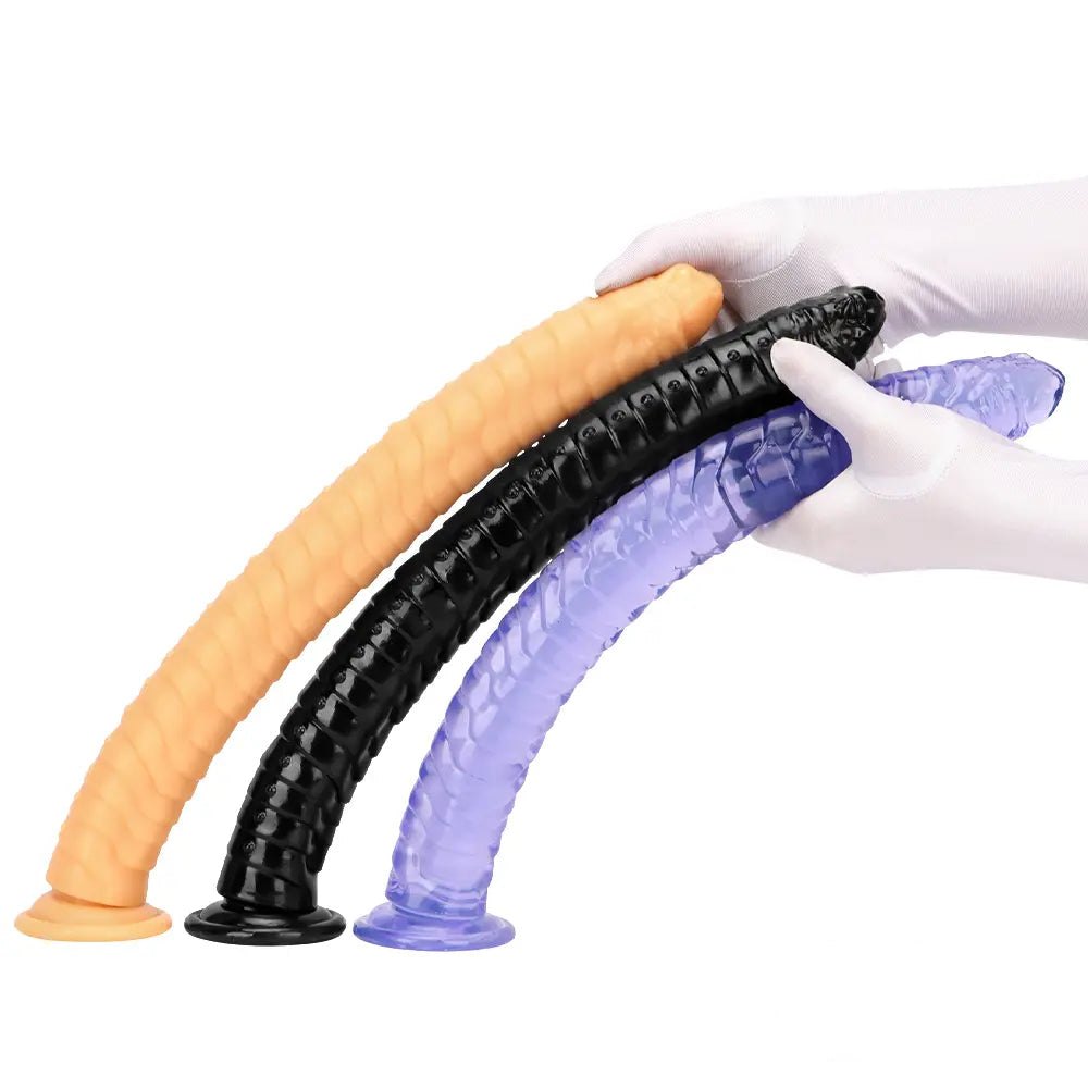 Ribbed Veined Realistic Dildo - Lifelike Veined Dildo