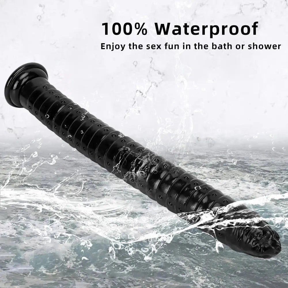 Ribbed Veined Realistic Dildo - Lifelike Veined Dildo