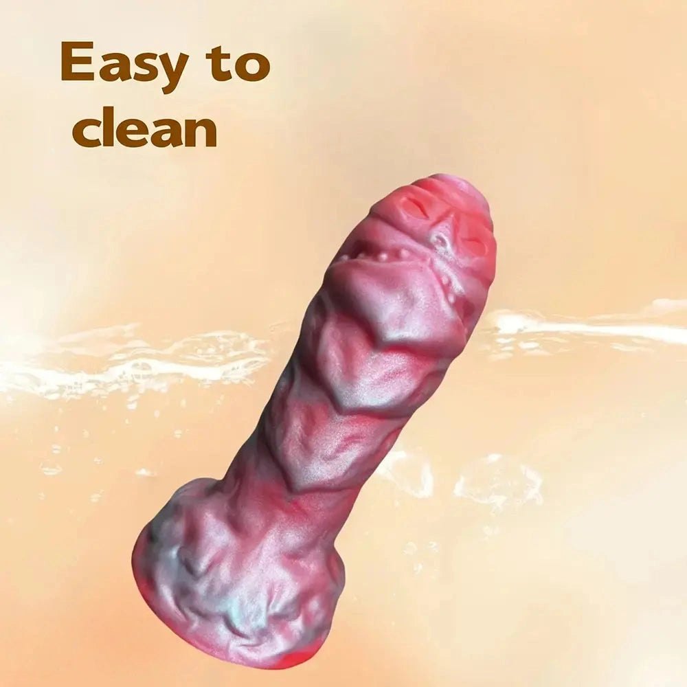 Ridged Alien Creature Fantasy Dildo - Giant Fantasy Dildo
