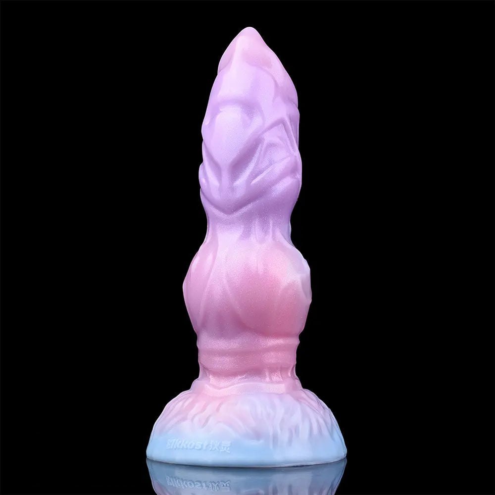 Ridged Alien Fantasy Dildo 9.8in - Silicone Suction Cup Dildo