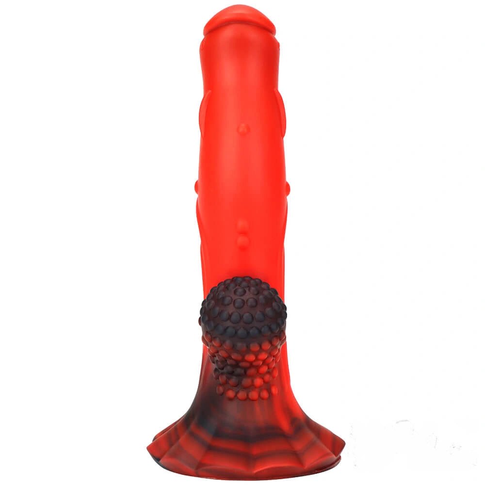 Ridged Fantasy Dual Density Dildo - Textured Fantasy Dildo