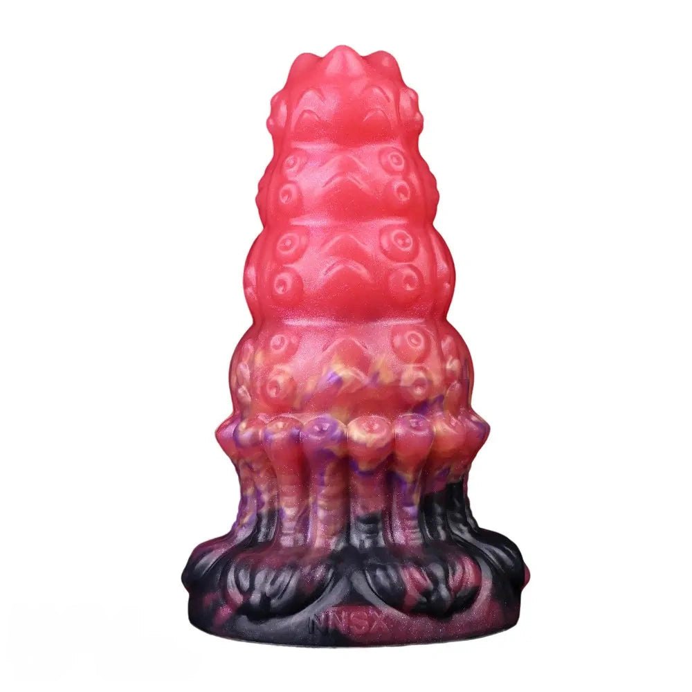Ridged Fantasy Dildo - Fantasy Monster Silicone Dildo