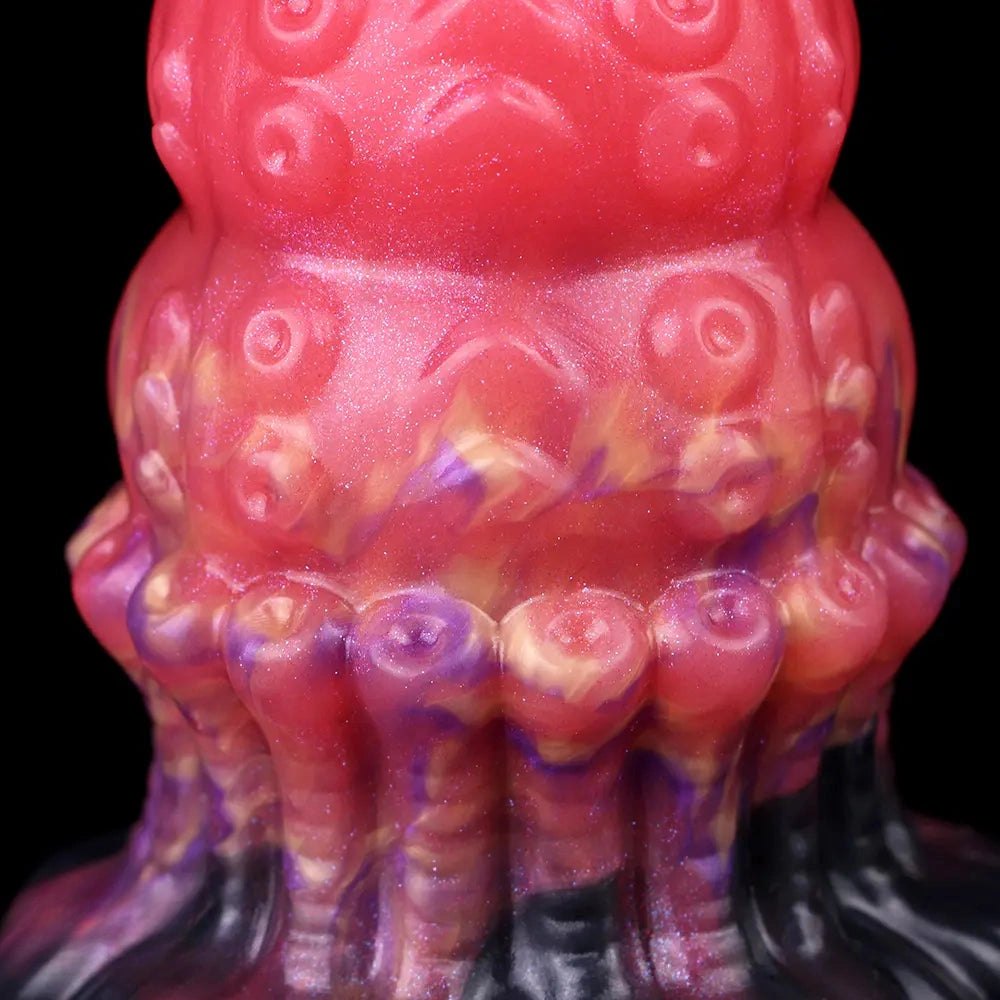 Ridged Fantasy Dildo - Fantasy Monster Silicone Dildo