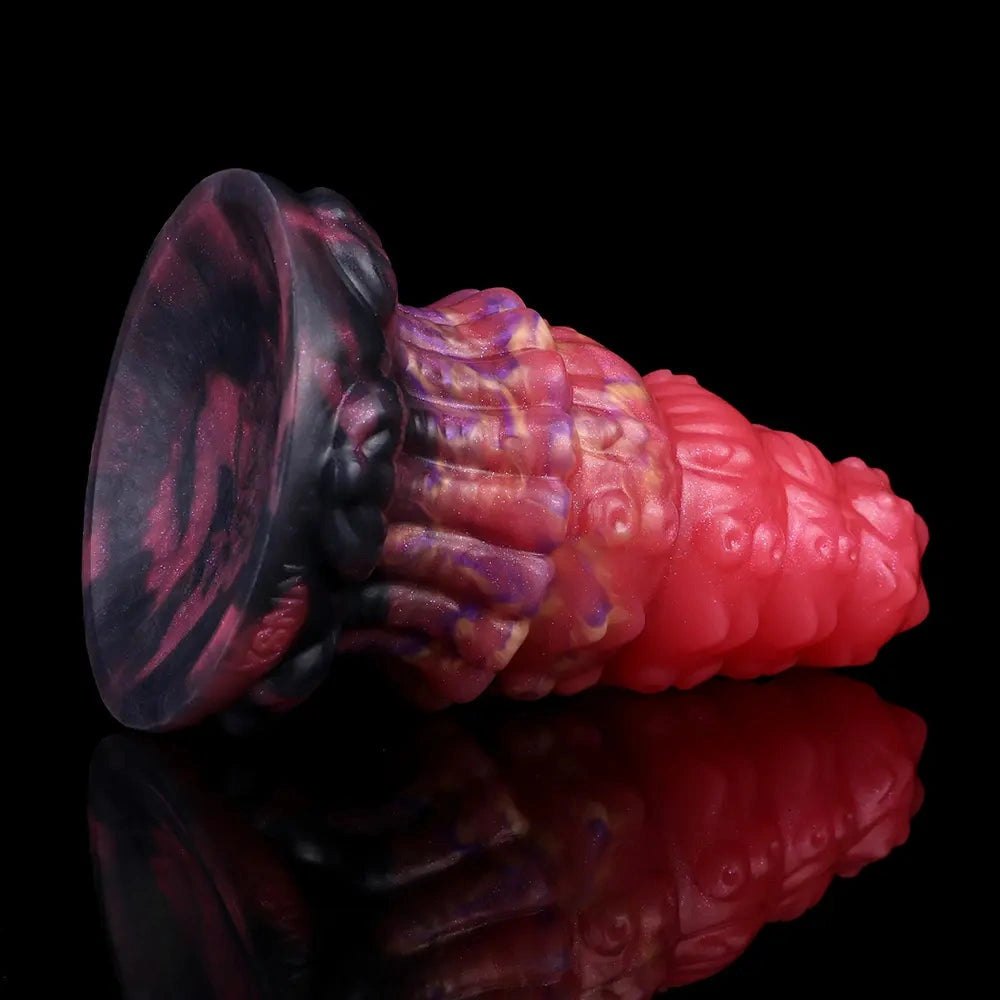Ridged Fantasy Dildo - Fantasy Monster Silicone Dildo