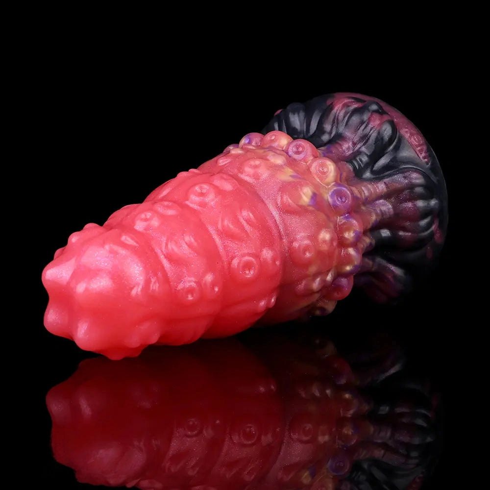 Ridged Fantasy Dildo - Fantasy Monster Silicone Dildo
