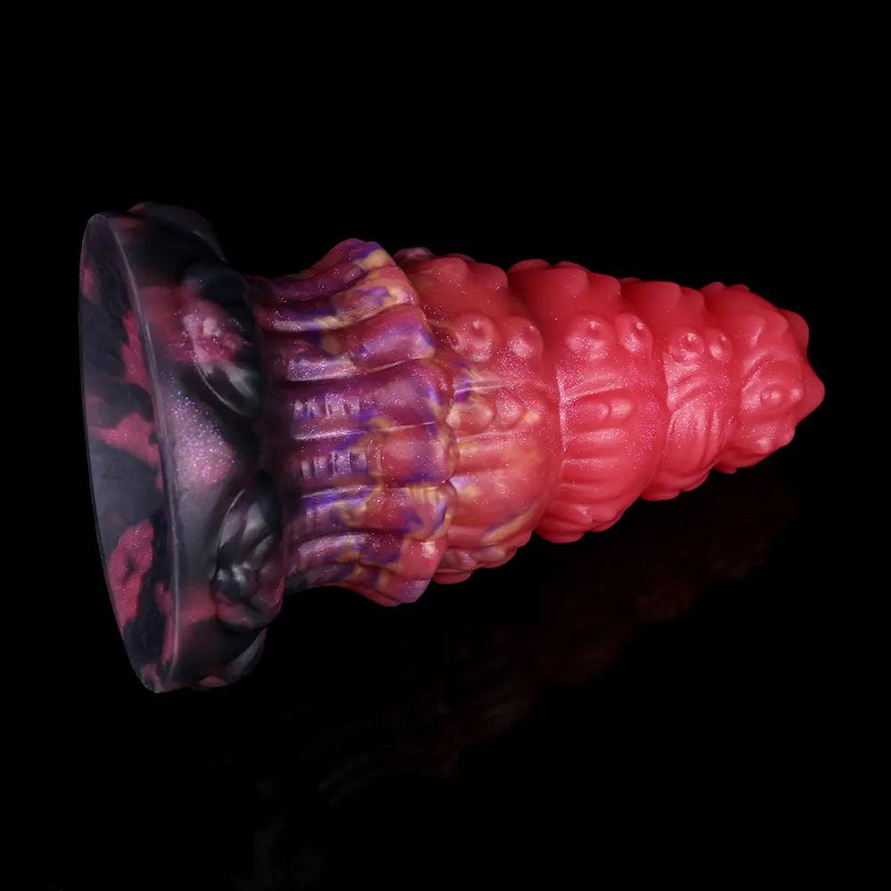 Ridged Fantasy Dildo - Fantasy Monster Silicone Dildo